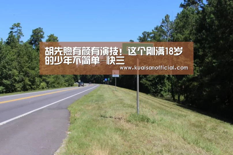 胡先煦有颜有演技!这个刚满18岁的少年不简单-快三(图4) 快三